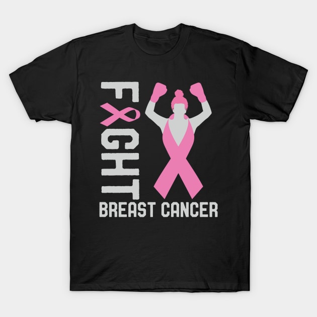 Pink Breast Cancer Awareness Ribbon Survivor Fighter Walk T-Shirt by mrsmitful01